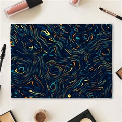 Colorful Abstract Pattern Creative Colorful Line Linear Background Cosmetic Bag (XL) from ArtsNow.com Back