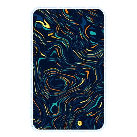 Colorful Abstract Pattern Creative Colorful Line Linear Background Memory Card Reader (Rectangular) from ArtsNow.com Front