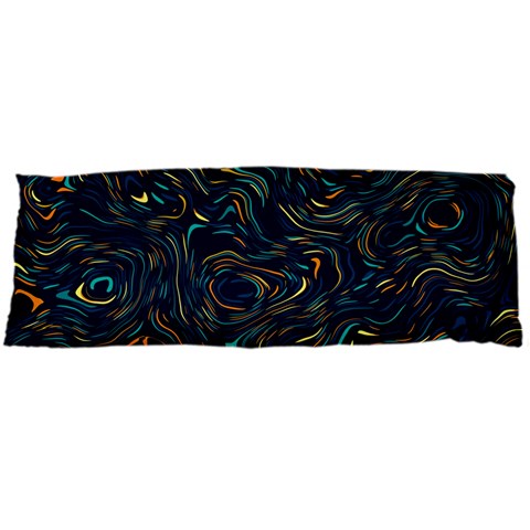 Colorful Abstract Pattern Creative Colorful Line Linear Background Body Pillow Case Dakimakura (Two Sides) from ArtsNow.com Back