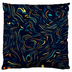 Colorful Abstract Pattern Creative Colorful Line Linear Background Large Cushion Case (Two Sides) from ArtsNow.com Front