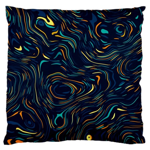 Colorful Abstract Pattern Creative Colorful Line Linear Background Large Cushion Case (Two Sides) from ArtsNow.com Back
