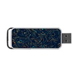 Colorful Abstract Pattern Creative Colorful Line Linear Background Portable USB Flash (Two Sides)