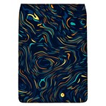 Colorful Abstract Pattern Creative Colorful Line Linear Background Removable Flap Cover (L)