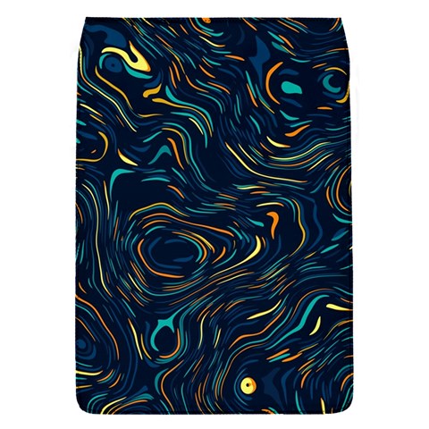 Colorful Abstract Pattern Creative Colorful Line Linear Background Removable Flap Cover (S) from ArtsNow.com Front