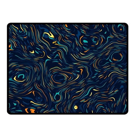 Colorful Abstract Pattern Creative Colorful Line Linear Background Two Sides Fleece Blanket (Small) from ArtsNow.com 45 x34  Blanket Front