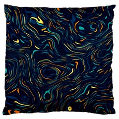 Colorful Abstract Pattern Creative Colorful Line Linear Background Large Premium Plush Fleece Cushion Case (Two Sides) from ArtsNow.com Back