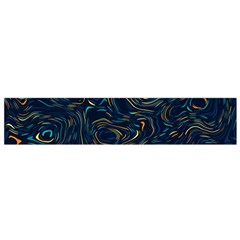 Colorful Abstract Pattern Creative Colorful Line Linear Background Small Premium Plush Fleece Scarf from ArtsNow.com Back
