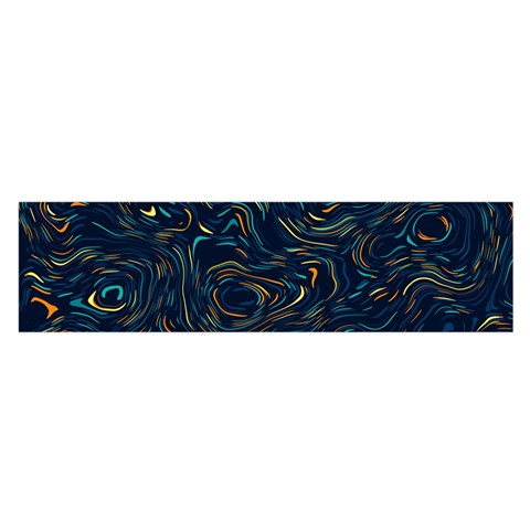Colorful Abstract Pattern Creative Colorful Line Linear Background Oblong Satin Scarf (16  x 60 ) from ArtsNow.com Front