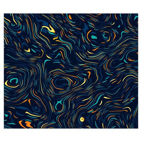 Colorful Abstract Pattern Creative Colorful Line Linear Background Zipper Large Tote Bag from ArtsNow.com Back