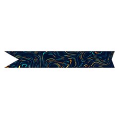 Colorful Abstract Pattern Creative Colorful Line Linear Background Midi Wrap Pencil Skirt from ArtsNow.com Hem