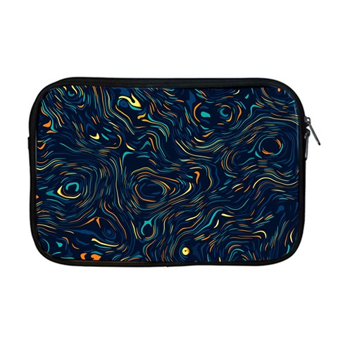 Colorful Abstract Pattern Creative Colorful Line Linear Background Apple MacBook Pro 17  Zipper Case from ArtsNow.com Front