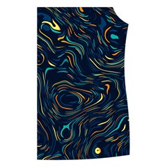 Colorful Abstract Pattern Creative Colorful Line Linear Background Women s Button Up Vest from ArtsNow.com Front Left
