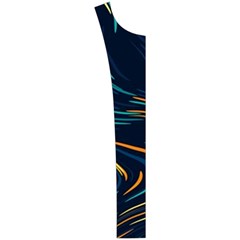 Colorful Abstract Pattern Creative Colorful Line Linear Background Women s Button Up Vest from ArtsNow.com Button Placket Left