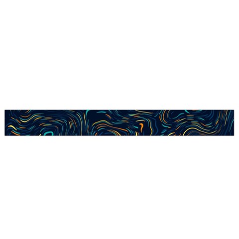 Colorful Abstract Pattern Creative Colorful Line Linear Background Waist Pouch (Small) from ArtsNow.com Bottom