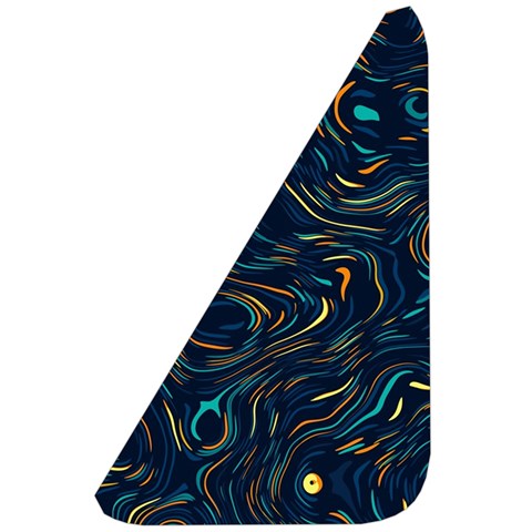Colorful Abstract Pattern Creative Colorful Line Linear Background Belt Pouch Bag (Small) from ArtsNow.com Front Left