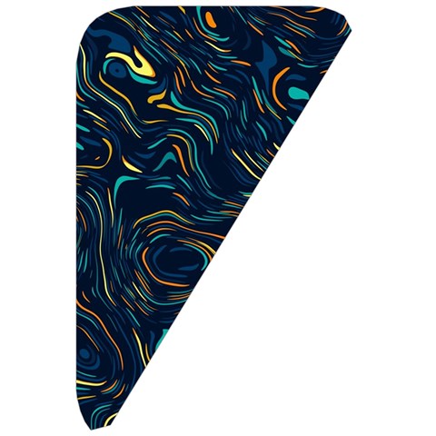 Colorful Abstract Pattern Creative Colorful Line Linear Background Belt Pouch Bag (Large) from ArtsNow.com Front Right