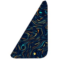 Colorful Abstract Pattern Creative Colorful Line Linear Background Belt Pouch Bag (Large) from ArtsNow.com Front Left