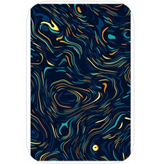 Colorful Abstract Pattern Creative Colorful Line Linear Background Belt Pouch Bag (Large) from ArtsNow.com Back