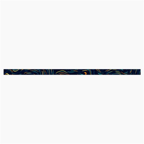 Colorful Abstract Pattern Creative Colorful Line Linear Background Roll Up Canvas Pencil Holder (L) from ArtsNow.com Strap