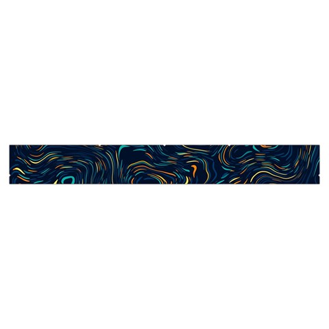 Colorful Abstract Pattern Creative Colorful Line Linear Background Make Up Case (Small) from ArtsNow.com Zipper Tape Front