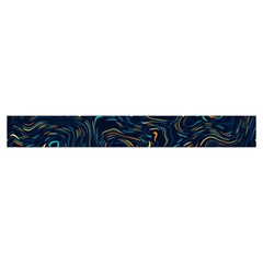 Colorful Abstract Pattern Creative Colorful Line Linear Background Make Up Case (Small) from ArtsNow.com Zipper Tape Front