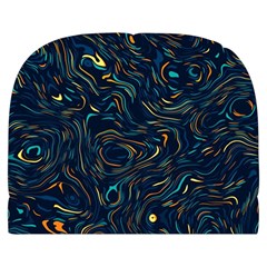 Colorful Abstract Pattern Creative Colorful Line Linear Background Make Up Case (Large) from ArtsNow.com Back