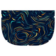 Colorful Abstract Pattern Creative Colorful Line Linear Background Make Up Case (Large) from ArtsNow.com Side Right