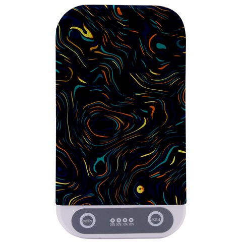 Colorful Abstract Pattern Creative Colorful Line Linear Background Sterilizers from ArtsNow.com Front