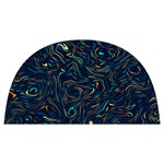 Colorful Abstract Pattern Creative Colorful Line Linear Background Anti scalding pot cap