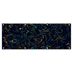 Colorful Abstract Pattern Creative Colorful Line Linear Background Banner and Sign 8  x 3 