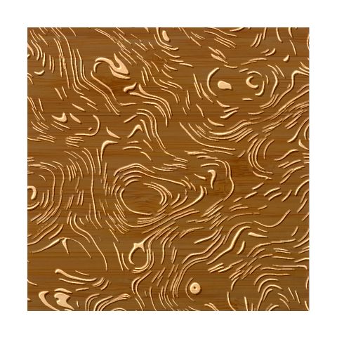 Colorful Abstract Pattern Creative Colorful Line Linear Background Bamboo Coaster Set from ArtsNow.com Coaster 1