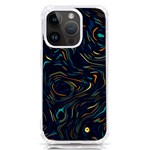 Colorful Abstract Pattern Creative Colorful Line Linear Background iPhone 14 Pro TPU UV Print Case