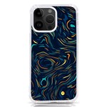 Colorful Abstract Pattern Creative Colorful Line Linear Background iPhone 14 Pro Max TPU UV Print Case