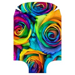 Colorful Roses Bouquet Rainbow Luggage Cover (Large) from ArtsNow.com Front