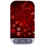 Four Red Butterflies With Flower Illustration Butterfly Flowers Sterilizers