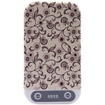 White And Brown Floral Wallpaper Flowers Background Pattern Sterilizers