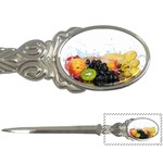 Variety Of Fruit Water Berry Food Splash Kiwi Grape Letter Opener