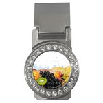 Variety Of Fruit Water Berry Food Splash Kiwi Grape Money Clips (CZ) 