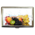 Variety Of Fruit Water Berry Food Splash Kiwi Grape Cigarette Money Case