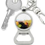 Variety Of Fruit Water Berry Food Splash Kiwi Grape Bottle Opener Key Chain