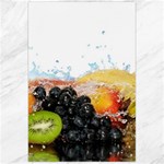 Variety Of Fruit Water Berry Food Splash Kiwi Grape Canvas 24  x 36 