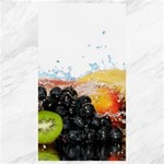 Variety Of Fruit Water Berry Food Splash Kiwi Grape Canvas 40  x 72 