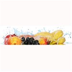 Variety Of Fruit Water Berry Food Splash Kiwi Grape Large Bar Mat