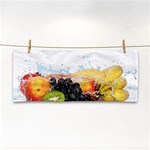 Variety Of Fruit Water Berry Food Splash Kiwi Grape Hand Towel