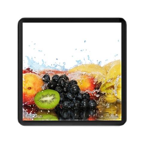 Variety Of Fruit Water Berry Food Splash Kiwi Grape Memory Card Reader (Square) from ArtsNow.com Front