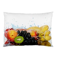 Variety Of Fruit Water Berry Food Splash Kiwi Grape Pillow Case (Two Sides) from ArtsNow.com Back