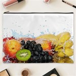 Variety Of Fruit Water Berry Food Splash Kiwi Grape Cosmetic Bag (XXXL)