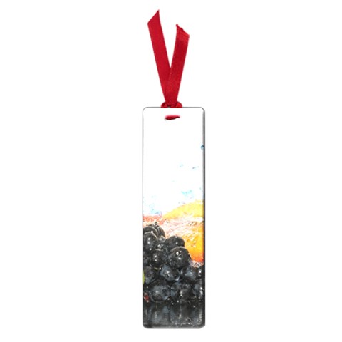 Variety Of Fruit Water Berry Food Splash Kiwi Grape Small Book Marks from ArtsNow.com Front