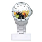 Variety Of Fruit Water Berry Food Splash Kiwi Grape Plastic Nurses Watch