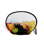 Variety Of Fruit Water Berry Food Splash Kiwi Grape Accessory Pouch (Small)